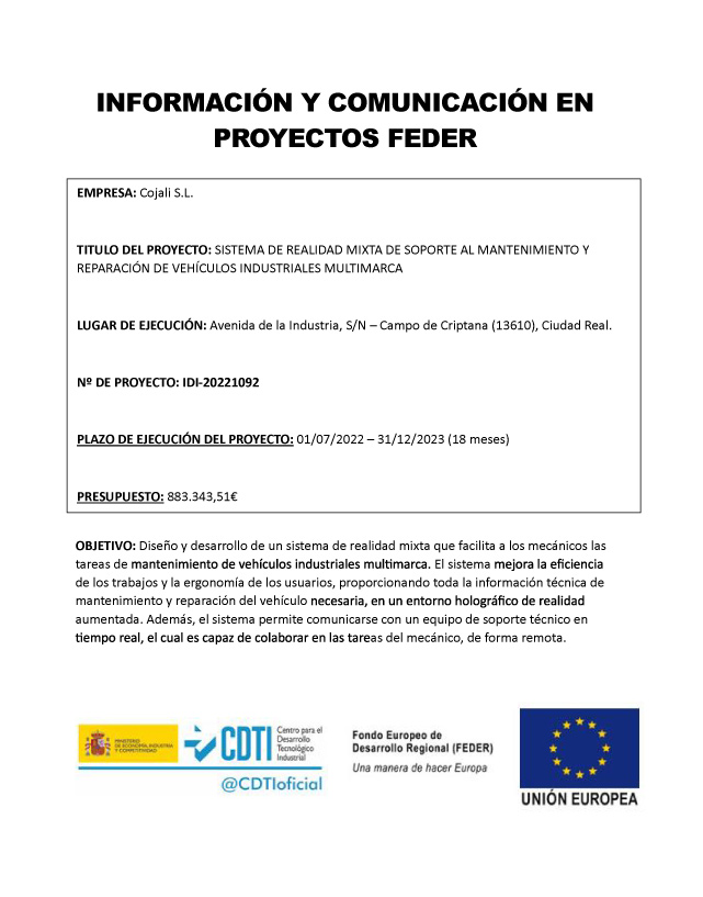 FEDER CDTI