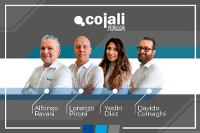 Cojali Italia refuerza su equipo con nuevas incorporaciones.